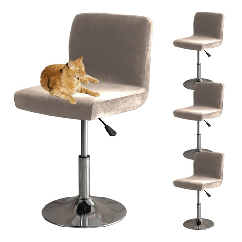 Barhocker bezüge stretch samt - stretch,