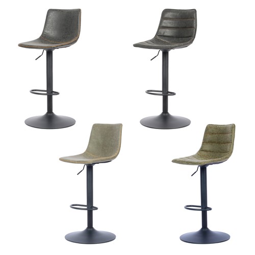 Barhocker kunstleder schwarz - barhocker,